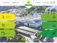 Tablet Screenshot of cravil.com.br